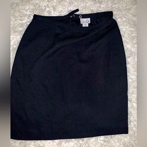 Navy blue dressy skirt you can wear casual or to your next business meeting